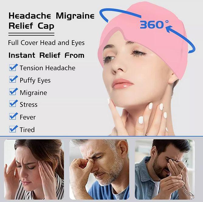 Actual product image PhoneLook Universal anti-migraine cold & heat therapy headband for adults (1 x)