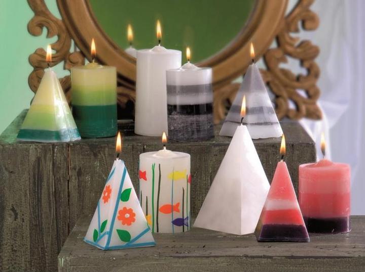 Actual product image Glorex Candle casting mould