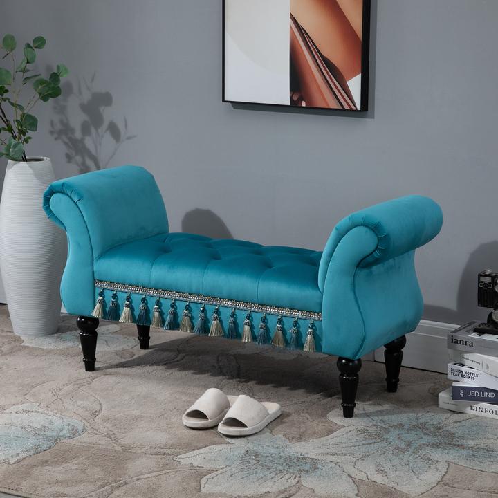 Actual product image Homcom Upholstered bench (117 cm)