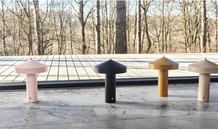 Image du produit OYOY Living Lampe de table Hatto rose clair (E27)
