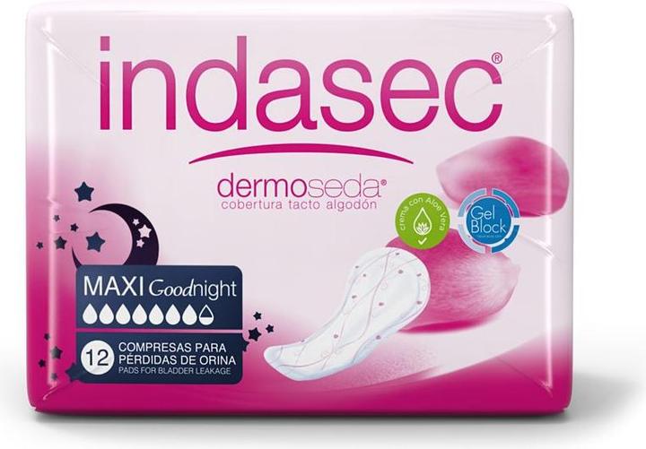 Produktbild Indasec Dermoseda Maxi Night (12 x)