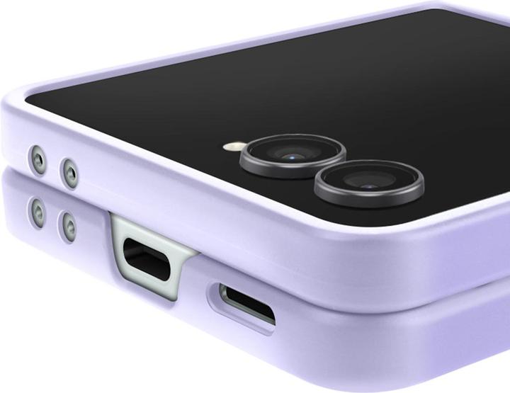 Actual product image Avizar Luxus Soft-Touch Hülle Samsung Z Flip7 (Samsung Galaxy Z Flip7)
