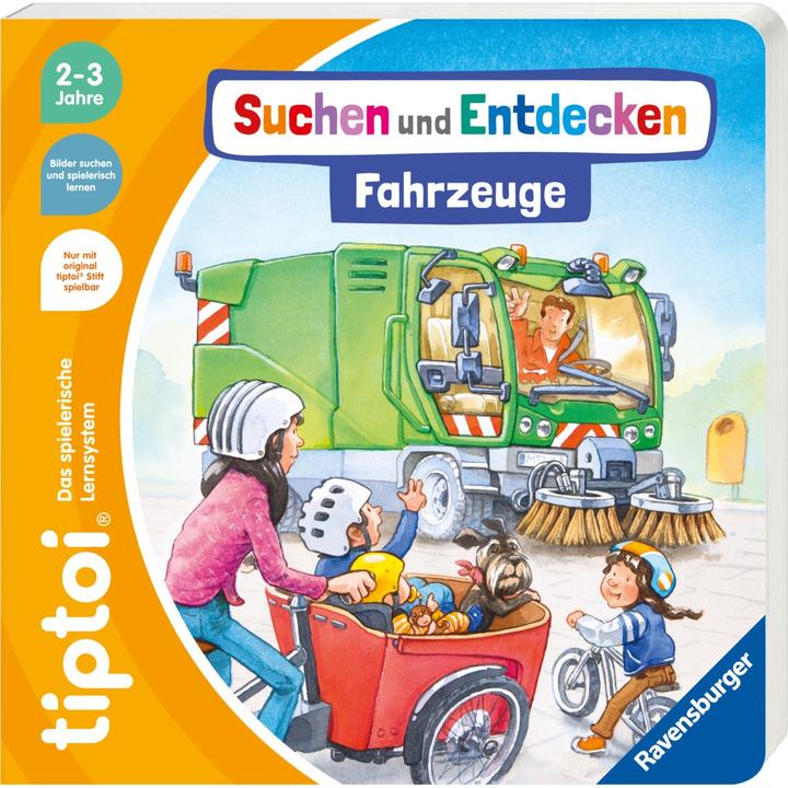 tiptoi Suchen und Entdecken - Fahrzeuge (German, Sandra Grimm, Stephan Baumann, 2023)
