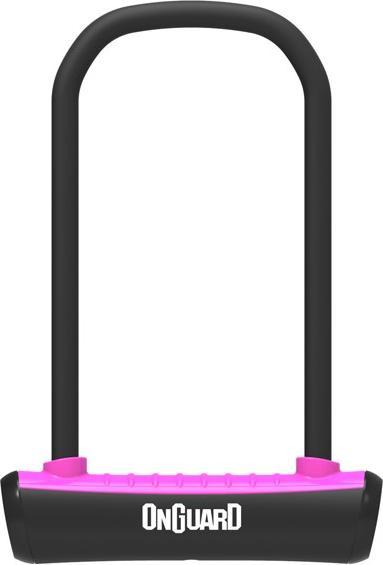 Onguard dviračių įpjova NEON 8152PN U-LOCK - 115 mm 292 mm - rankena + 2 x rožiniai raktai (