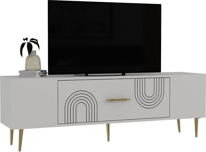 Kalune Design Decorium Arch TV Stand (150 x 29.60 x 48.20 cm)