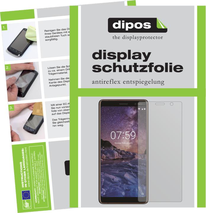 Actual product image Dipos Screen Protector Anti-Glare (5 pcs., Nokia 7 Plus)
