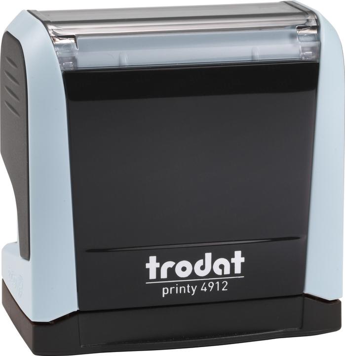 Actual product image Trodat Typomatic Printy 4.0 Pastel Edition, self-inking stamp for self-setting