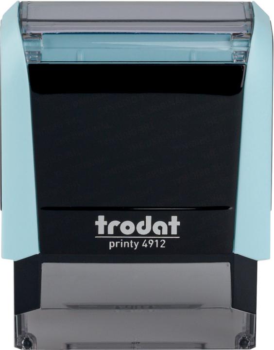 Actual product image Trodat Typomatic Printy 4.0 Pastel Edition, self-inking stamp for self-setting