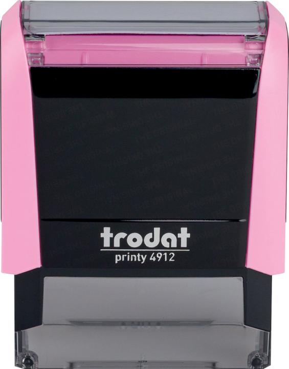Actual product image Trodat Typomatic Printy 4.0 Pastel Edition, self-inking stamp for self-setting