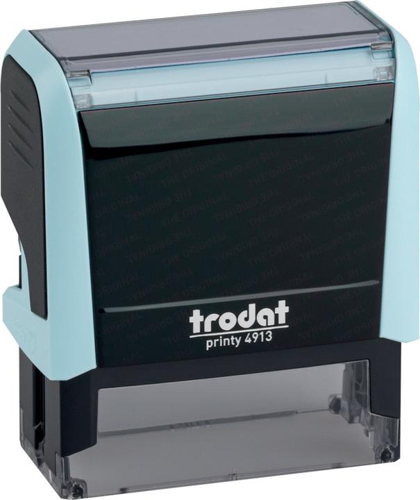 Produktbild Trodat Typomatic Printy 4.0 Pastell Edition, selbstfärbender Stempel zum Selbersetzen