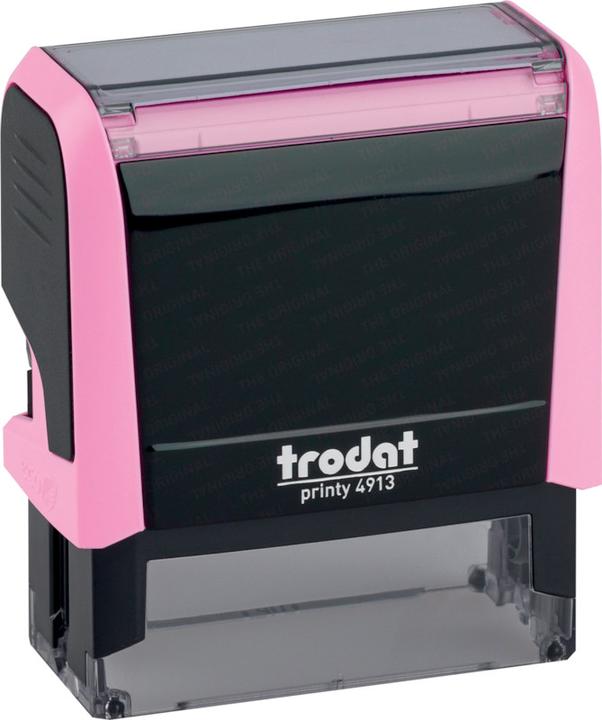 Actual product image Trodat Typomatic Printy 4.0 Pastel Edition, self-inking stamp for self-setting