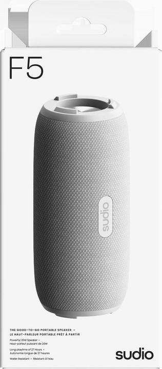 Image du produit Sudio F5 Portable Speaker 20W (27 h)