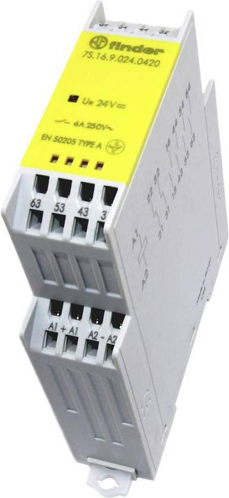 Immagine prodotto Finder Modulo relè con contatti a guida forzata, Serie 7S
