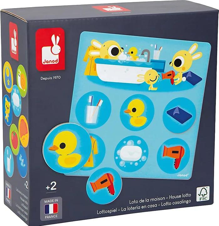 Produktbild Janod Haus Lotto (Deutsch, 2 - 4 Jahre)