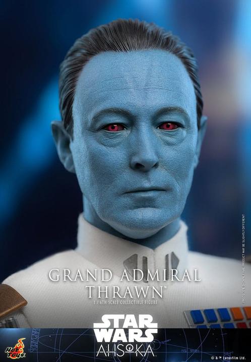 Actual product image Hot Toys Star Wars: Ahsoka Action Figure 1/6 Grand Admiral Thrawn 32 cm