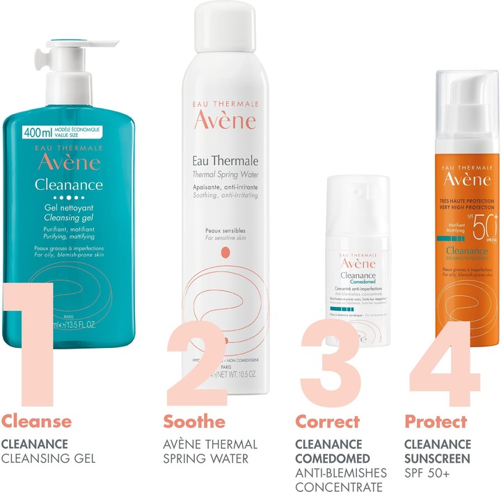 Actual product image Avène Cleanance (Cleaning cloths, 200 ml)