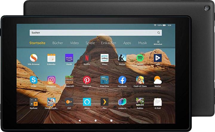 Amazon Fire HD 10 (WLAN uniquement, 10.10", 32 Go, Noir)