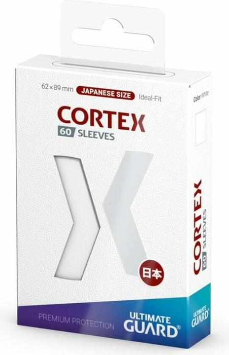 Produktbild Ultimate Guard 60 pochettes Cortex Sleeves format japonais Blanc