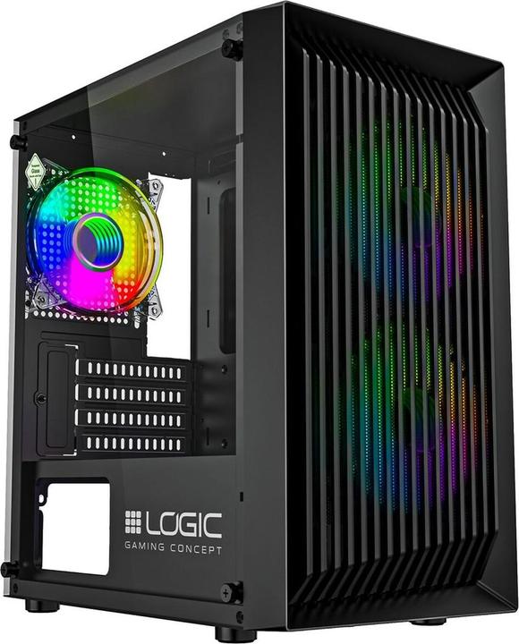 Produktbild Logic Obudowa Atos RGB Mini USB 3.0 Bez Zasilacza (mATX, Mini-ITX)
