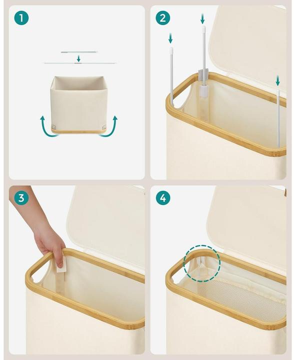 Produktbild Songmics Wäschekorb (65 l)