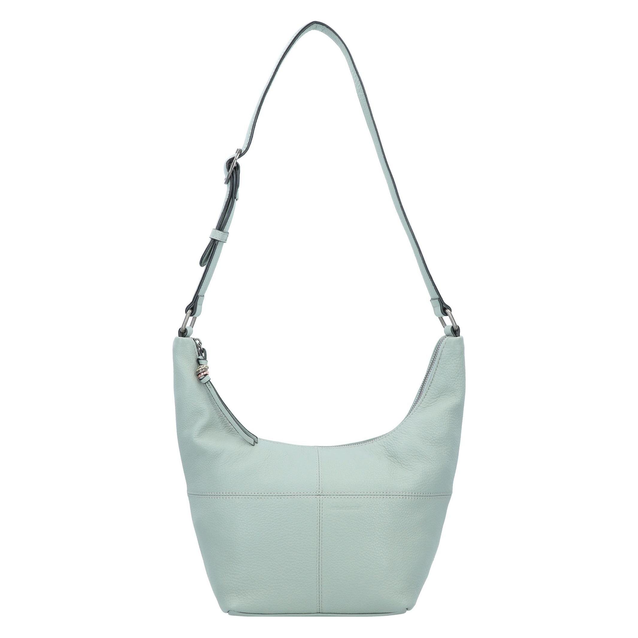 FredsBruder, Handtasche, Pruvia Schultertasche Leder 25 Cm, Grün