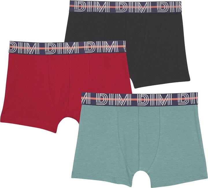 Produktbild DIM 3er-Pack Boxershorts aus Baumwoll-Stretch (Einzelpack, 128)