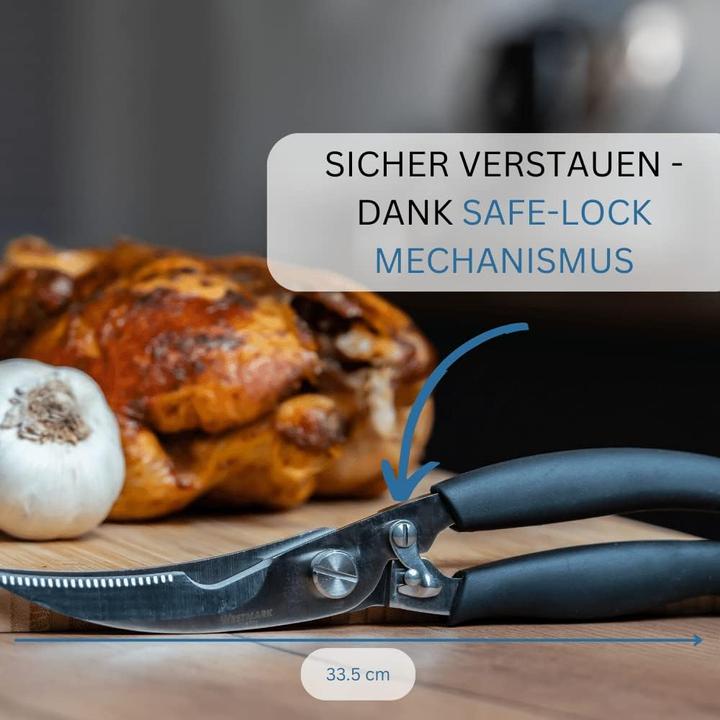 Actual product image Westmark Black Edition - 3-teiliges Geflügel-Set mit Geflügelschere, Bratensaftspritze & Küchengarn