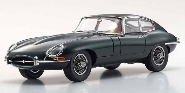 Produktbild Kyosho Sportwagen Jaguar E-Type 3.8 l Coupe MK1, Grün 1:18