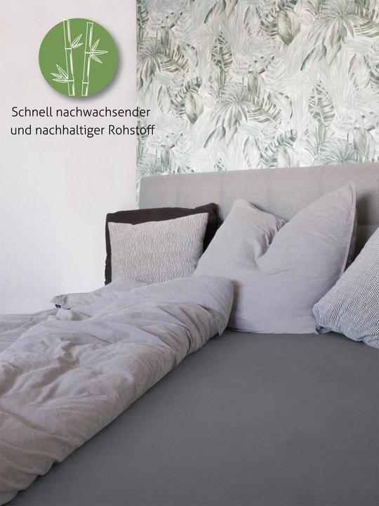 Produktbild Aspero Bambus Spannbettlaken Macau (180 x 200 x 30 cm)