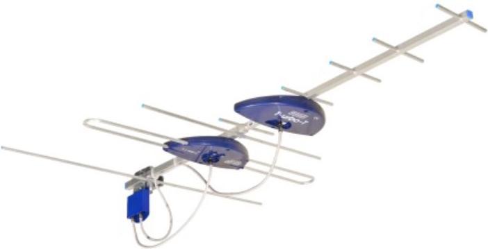 Produktbild Spacetronik Antena RTV Antena kierunkowa Telmor UHF/ VHF DVB-T2 TurboT COMBO SMART (karton) (DVB-T / -T2)