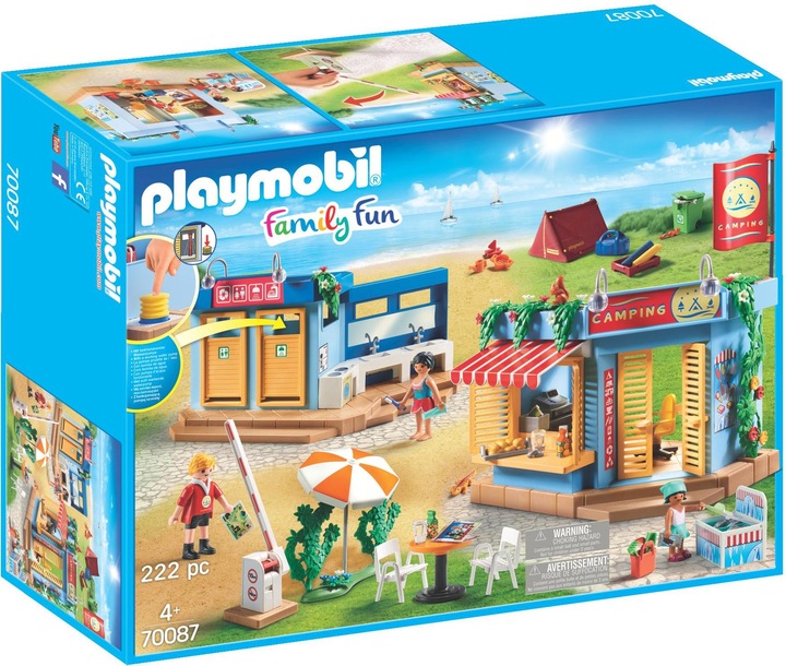 Playmobil Grosser Campingplatz (70087, Playmobil Family Fun)
