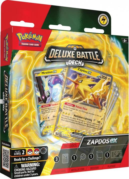 Actual product image Pokémon Deluxe Battle Deck Zapdos Ex-Karten (Deck)
