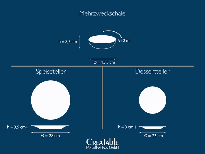 Produktbild CreaTable Lemoncello (12 Stück)