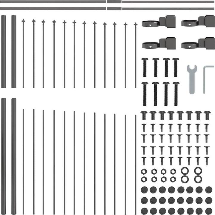 Produktbild vidaXL Gartenbarriere