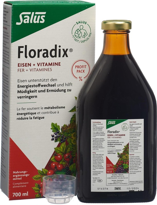 Actual product image Salus Iron + Vitamins Profit Pack Fl 700 ml (1 Piece, Liquid, 1353 g)