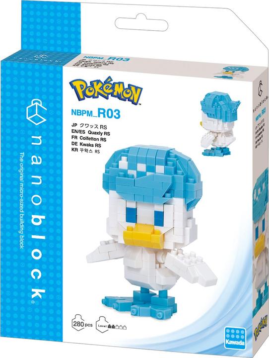 Actual product image Pokémon Nanoblock Salamence