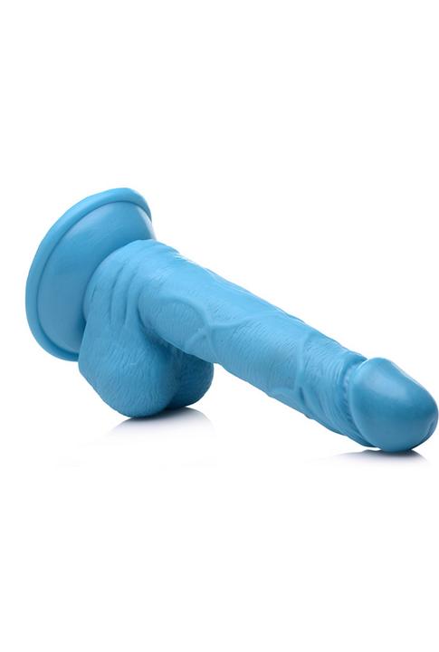 Produktbild Pop Peckers Poppin Dildo 16.5 cm - Blue