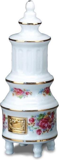Immagine prodotto Reutter 001.773/3 - Stufa in porcellana "Dresden Rose", miniatura