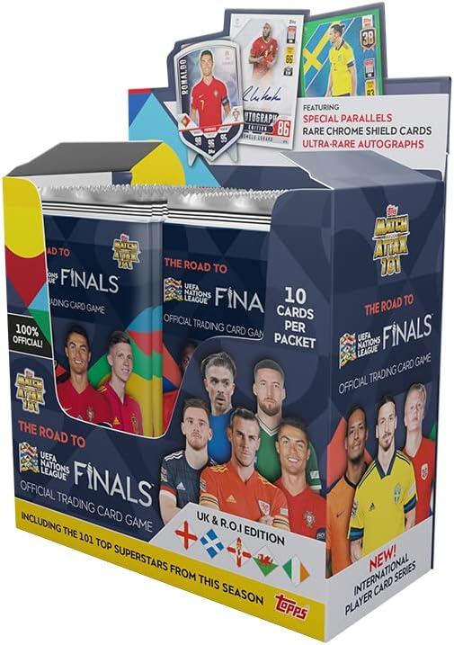 Actual product image Topps Match Attax box with 240 cards (English, Booster Pack)