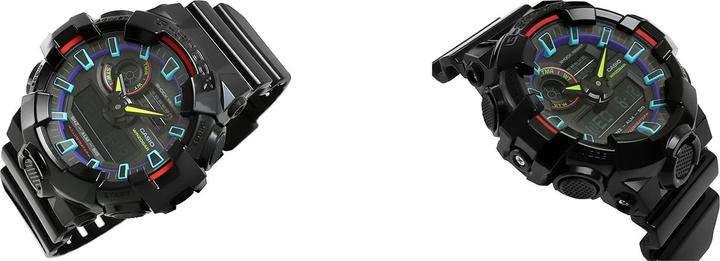 Immagine prodotto Casio GA-700RGB-1AER (Cronografo, Orologio digitale, 53 mm)