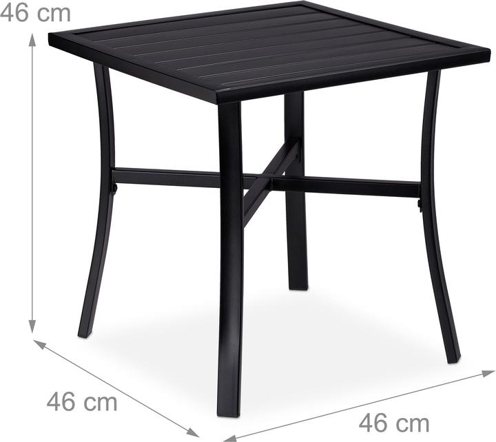 Actual product image Relaxdays Gartentisch (46 cm)