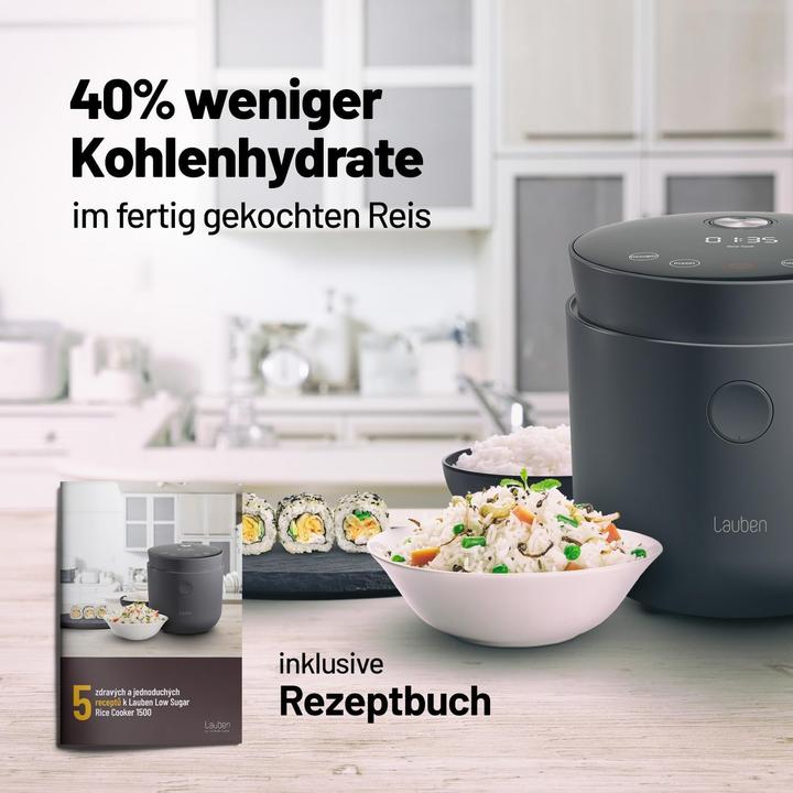 Produktbild Lauben Reiskocher mit Low-Sugar-Funktion
