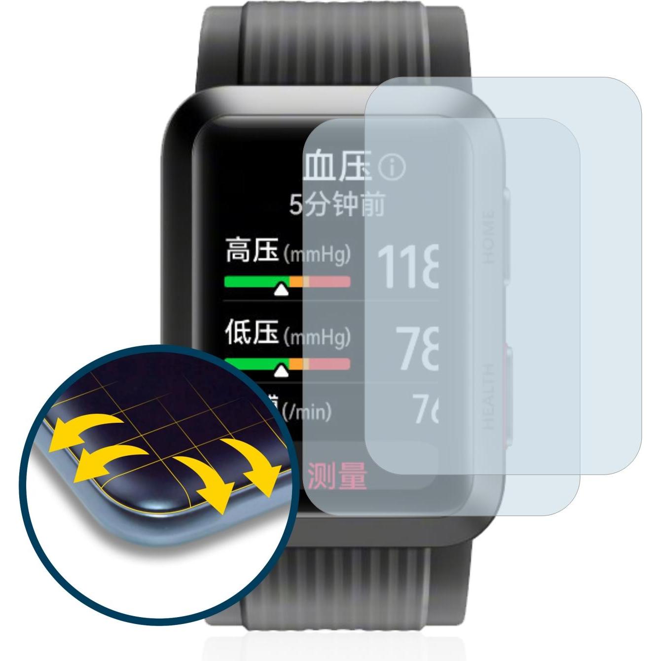 Thumbnail - BROTECT Full-Cover Displayschutz, Smartwatch Schutzfolie, Transparent