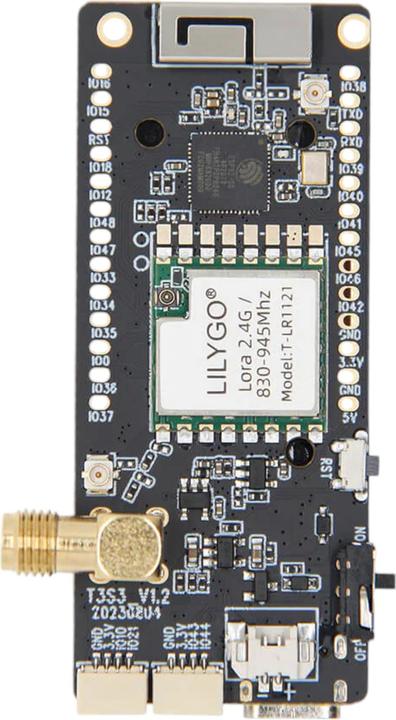 Actual product image Lilygo Lora T3 S3 LR1121 with 0.96 inch OLED display 830-940MHz