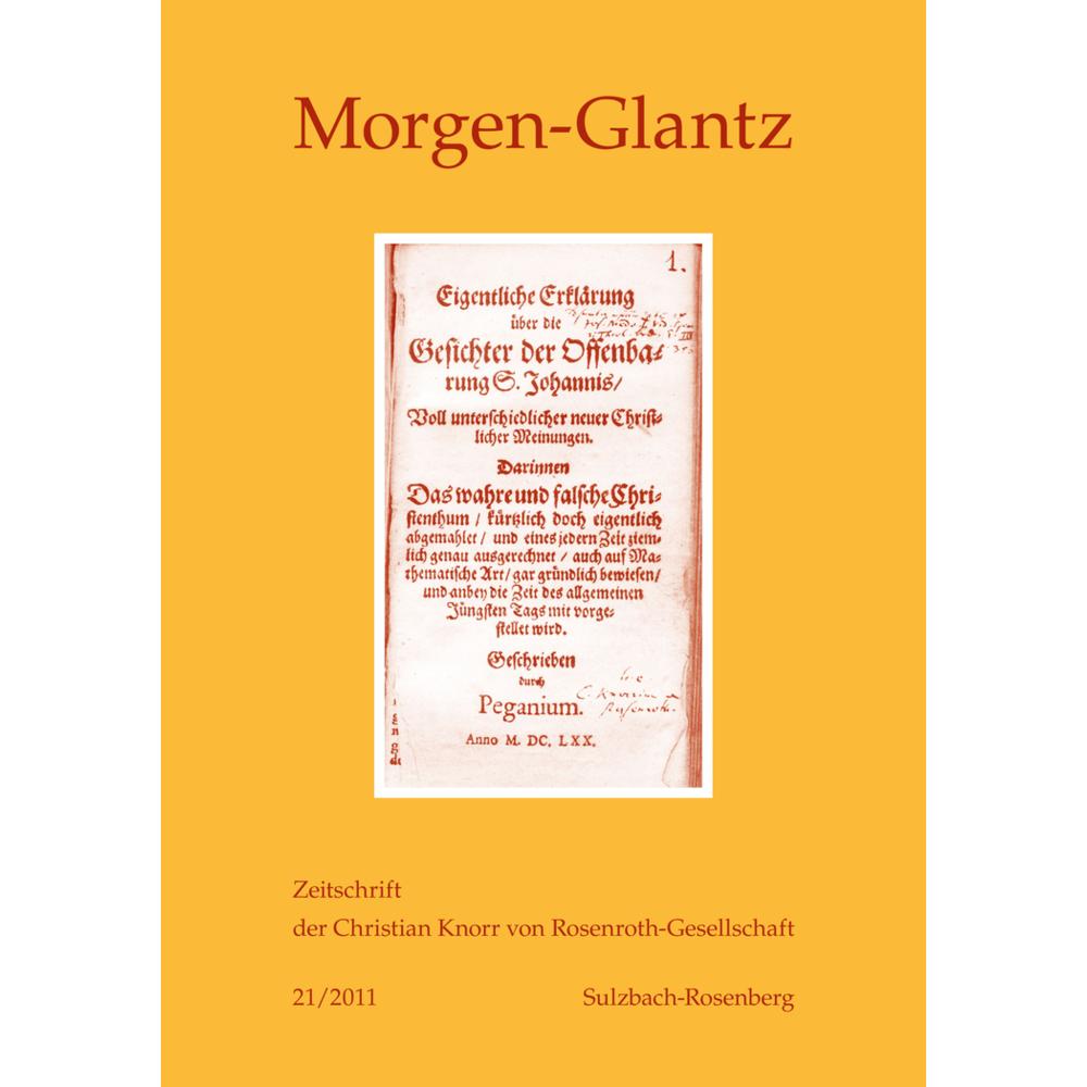 Morgen-Glantz 21/2011, Fachbücher