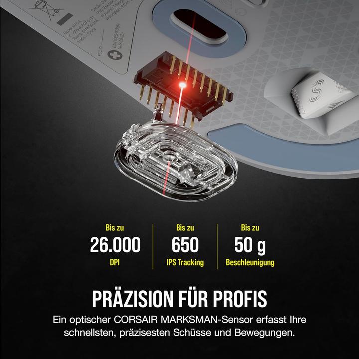 Actual product image Corsair M75 Air (Wireless)