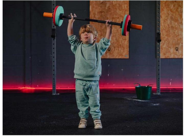 Produktbild Fitkidz Barbell und Bumper Plate Set