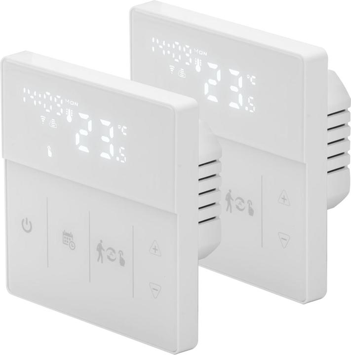 Immagine prodotto Casativo Termostato WLAN per riscaldamento a pavimento con app e controllo vocale, set da 2