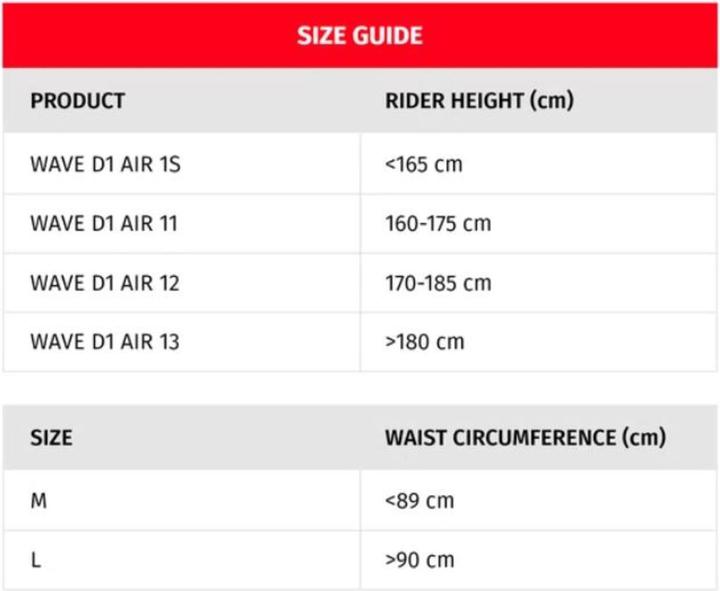 Image du produit Dainese Protecteur de dos WAVE 12 D1 AIR (M)