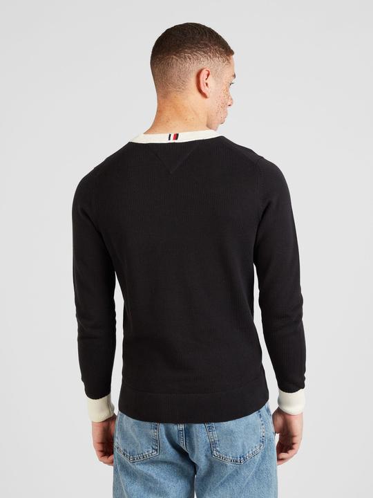 Actual product image Tommy Hilfiger Chain Ridge Structure C Neck (3XL)